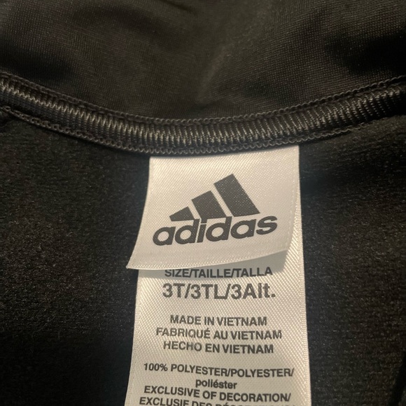 Adidas Zip Up Jacket. SZ 3T - Picture 5 of 5